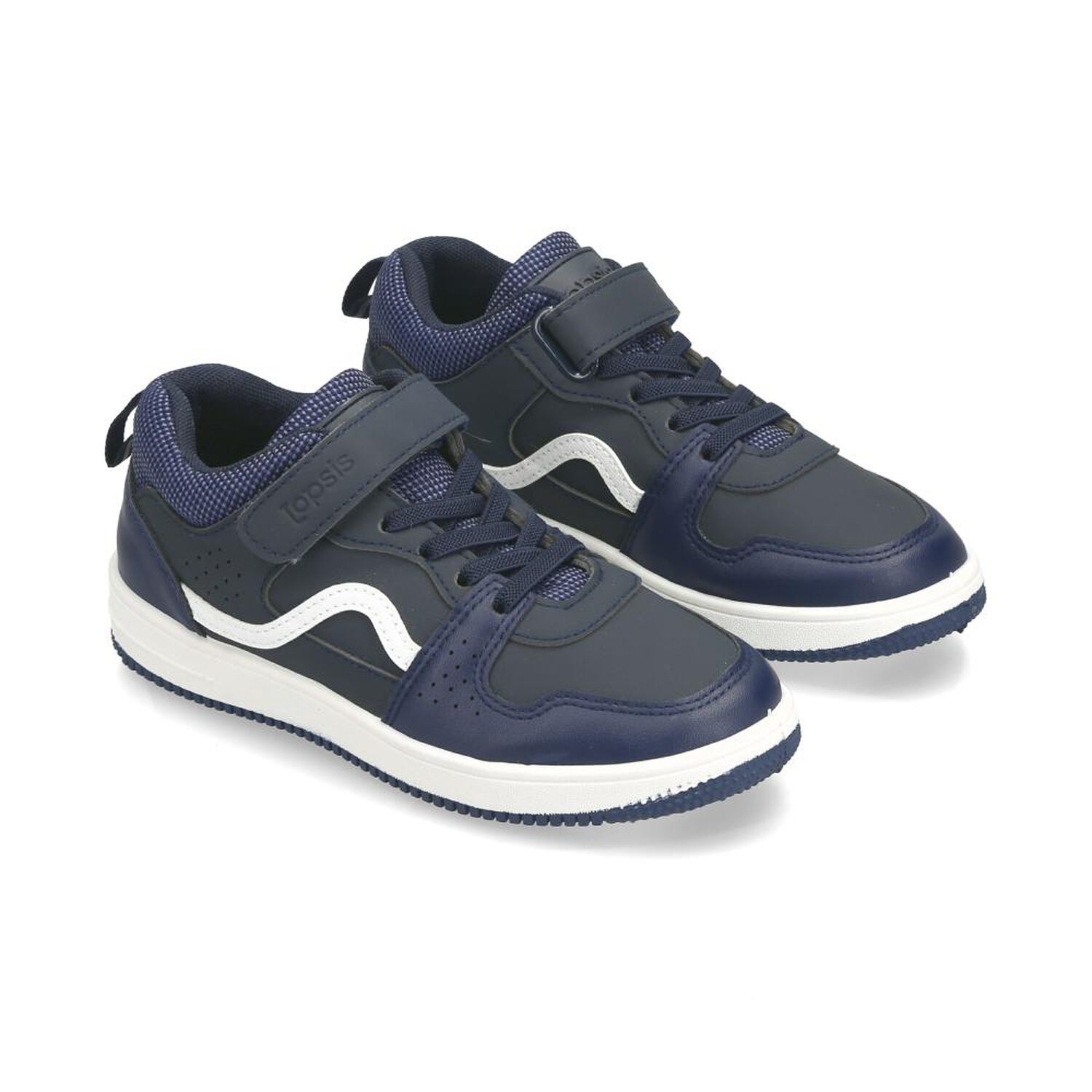 Zapatilla Infantil Ni&ntilde;o Topsis Navy image number 1.0