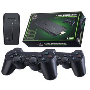 Consola Retro De Videojuegos 64gb 10000 Juegos+controles Inal&aacute;mbricos