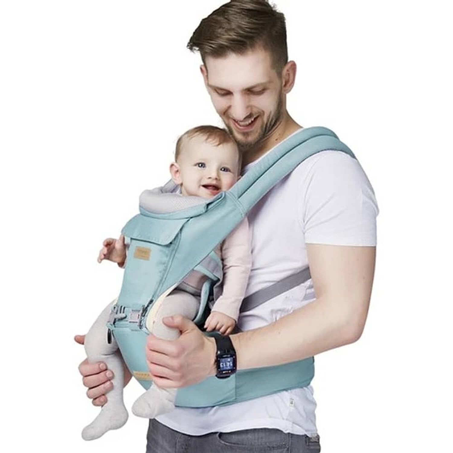 Portabeb&eacute; Ergon&oacute;mico 3 En 1 Multifuncional Mochila Infantil image number 3.0