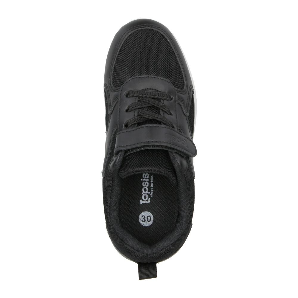 Zapatilla Infantil Niño Topsis Black image number 4.0