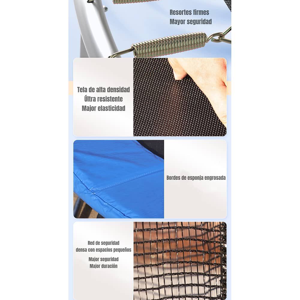 Cama El&aacute;stica Trampoline 305cm Con Escalera Lubabycas image number 4.0