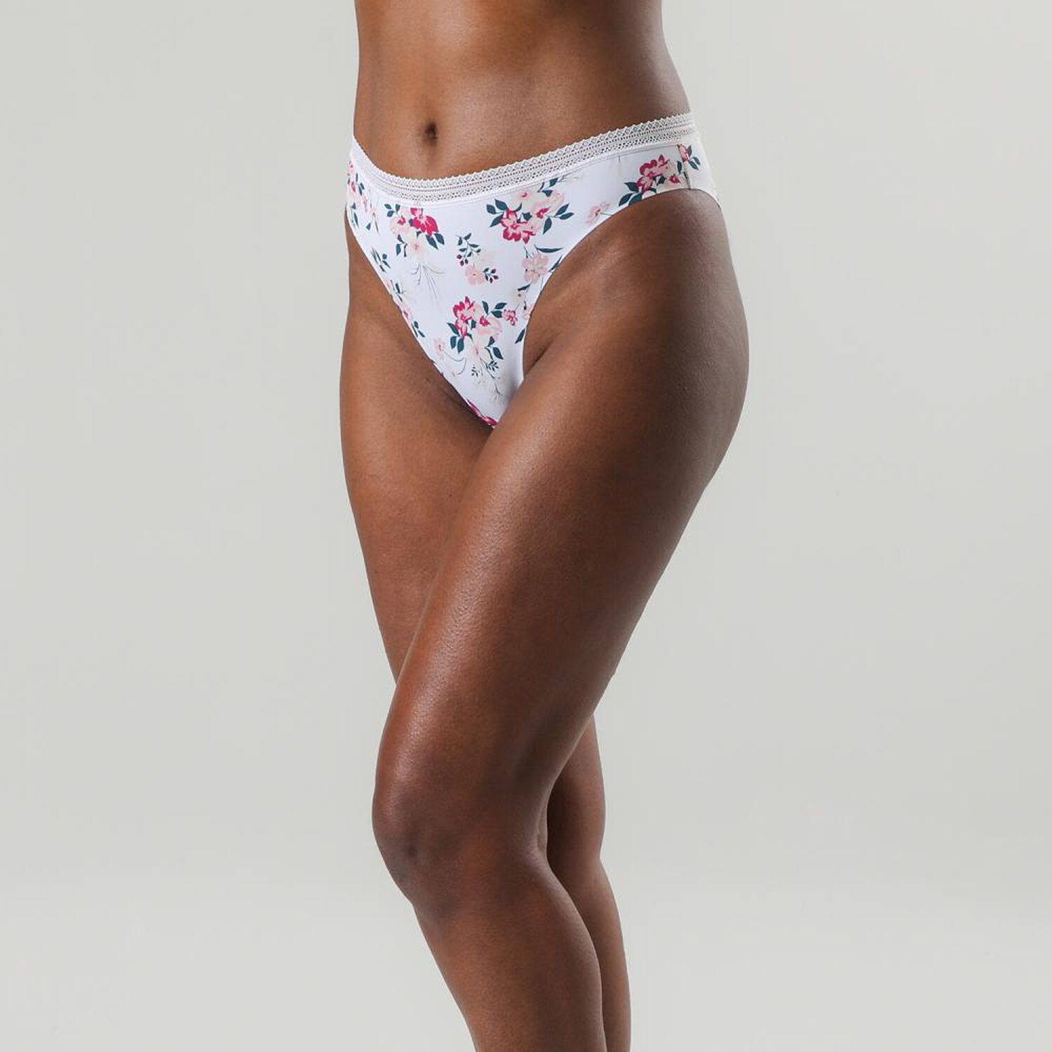 Pack Calzon Bikini Flores / 2 Piezas image number 1.0
