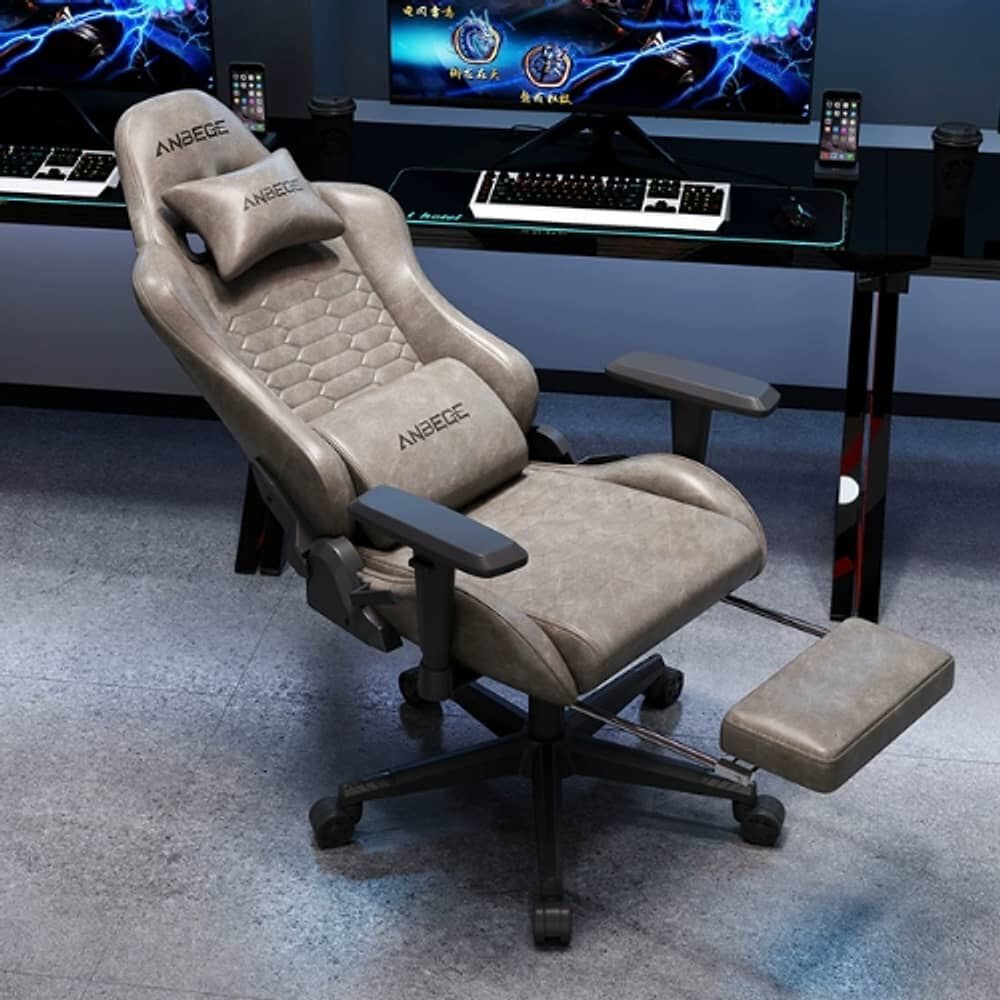 Silla Gamer Ergon&oacute;mica Con Reposapi&eacute;s Reclinable Profesional image number 3.0