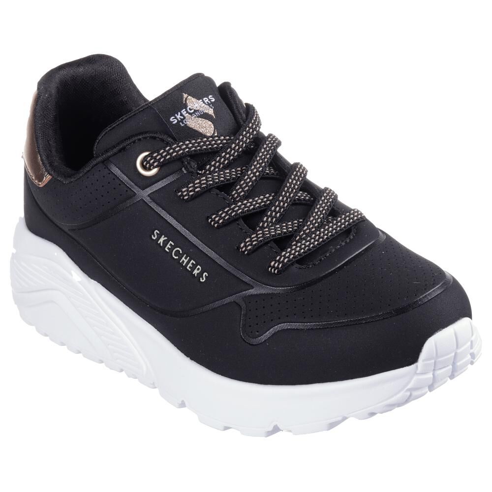 Zapatilla Infantil Nina Skechers Uno Lite Negro en Oferta compra en Hites