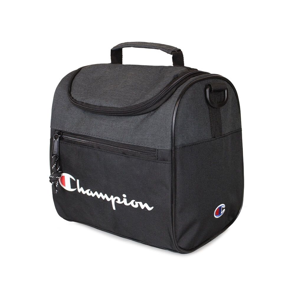 Lonchera T&eacute;rmica Oxford Negra Champion image number 1.0