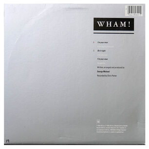 Wham - I'm Your Man | 12" Maxi Single Usado