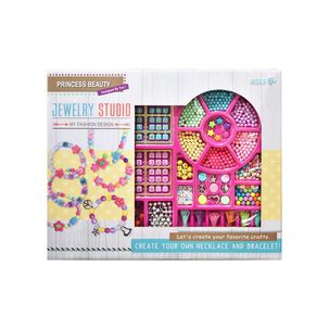 Juguete Set De Mostacillas Para Hacer Pulseras Infantiles