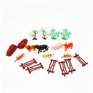 Set De Animales De Granja Happy Valley