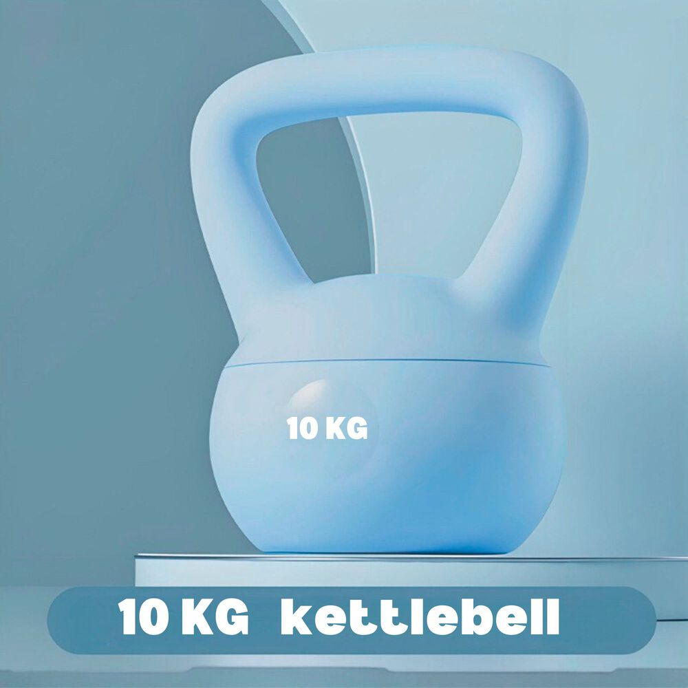 Pesa Rusa Kettlebell 10kg Crossfit Blanda Azul image number 1.0