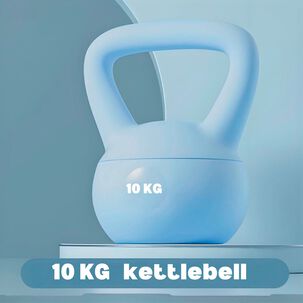 Pesa Rusa Kettlebell 10kg Crossfit Blanda Azul