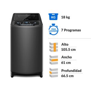 Lavadora Fensa Premium Care 18 Onix / 18 Kg