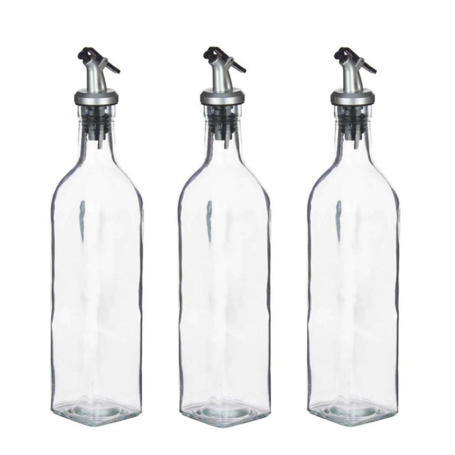 Pack 3 Botellas 500 Ml Para Aceite Y Vinagre image number 0.0