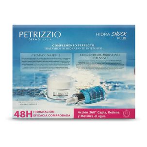 Estuche Set De Crema + Concentrado Hidrahock Plus Petrizzio Dermo
