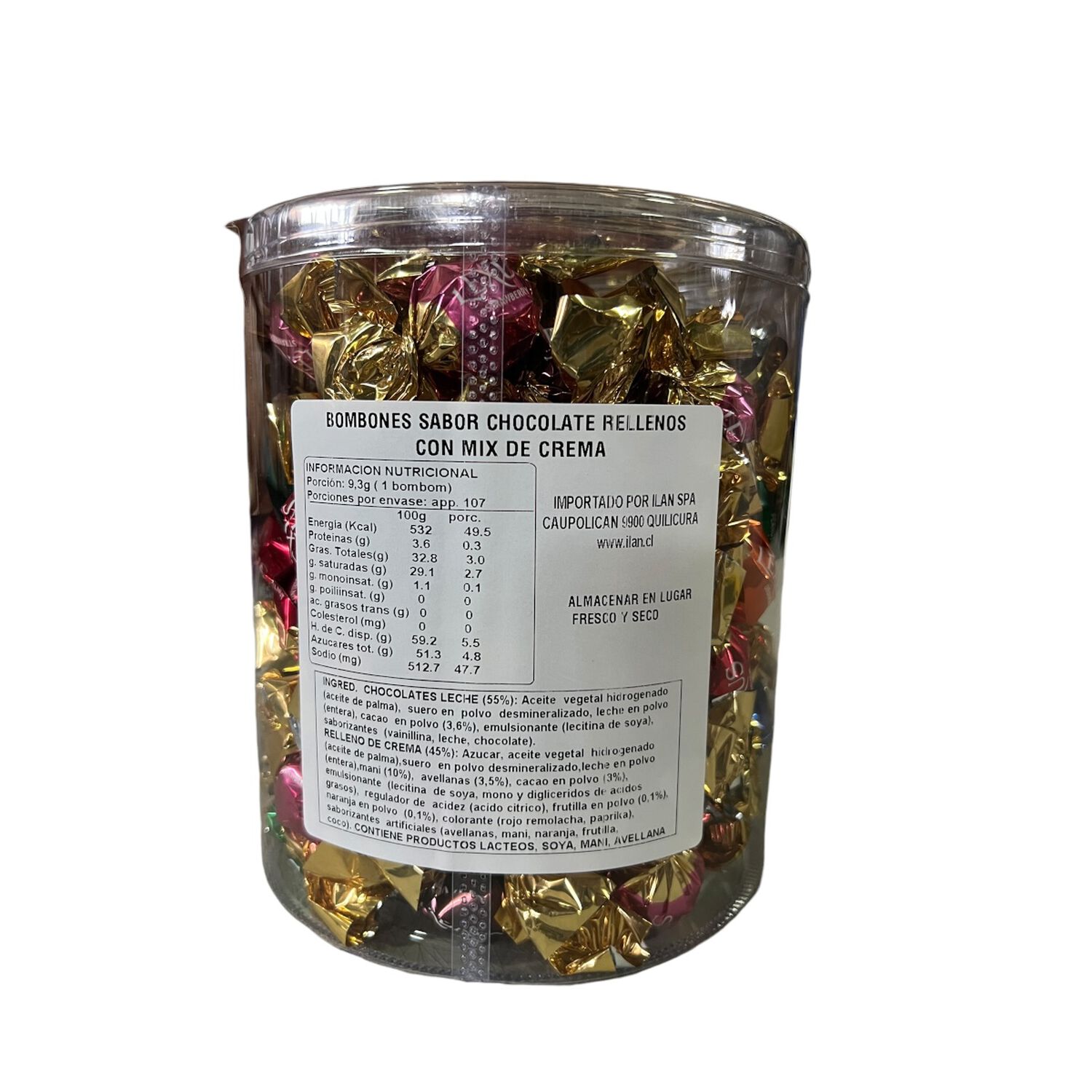 Pote De Bombones Avellana Lexus Surtidos 1kg image number 1.0