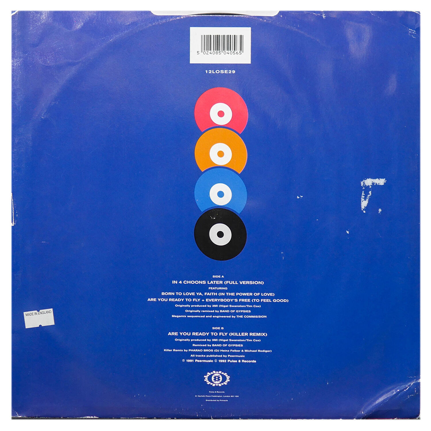 Rozalla - Are You Ready To Fly/everybody's Free | 12" Maxi Single Usado image number 1.0