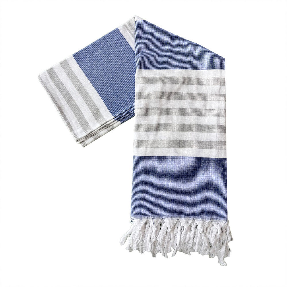 Toalla Turca Ceren Azul Beige image number 0.0