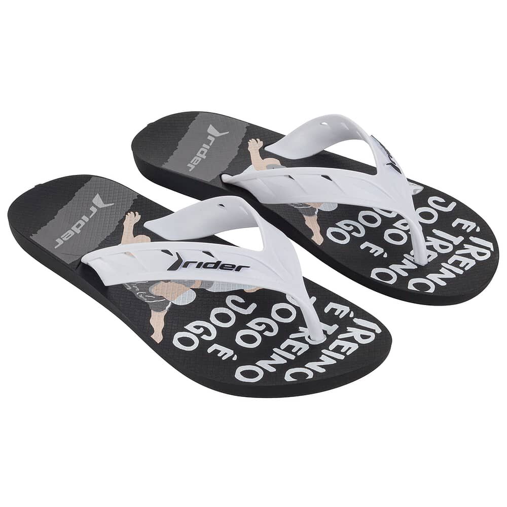 Sandalia Street Negro/blanco Rider image number 1.0