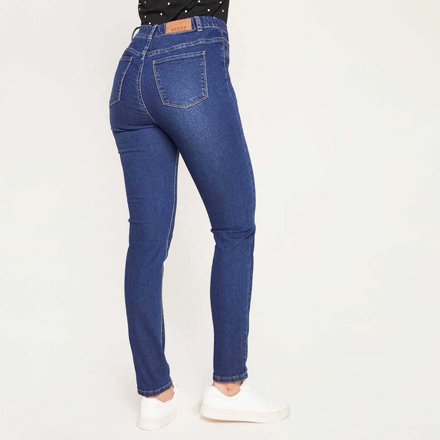 Jegging Tiro Alto Skinny Sin Cierre Mujer Geeps image number 2.0