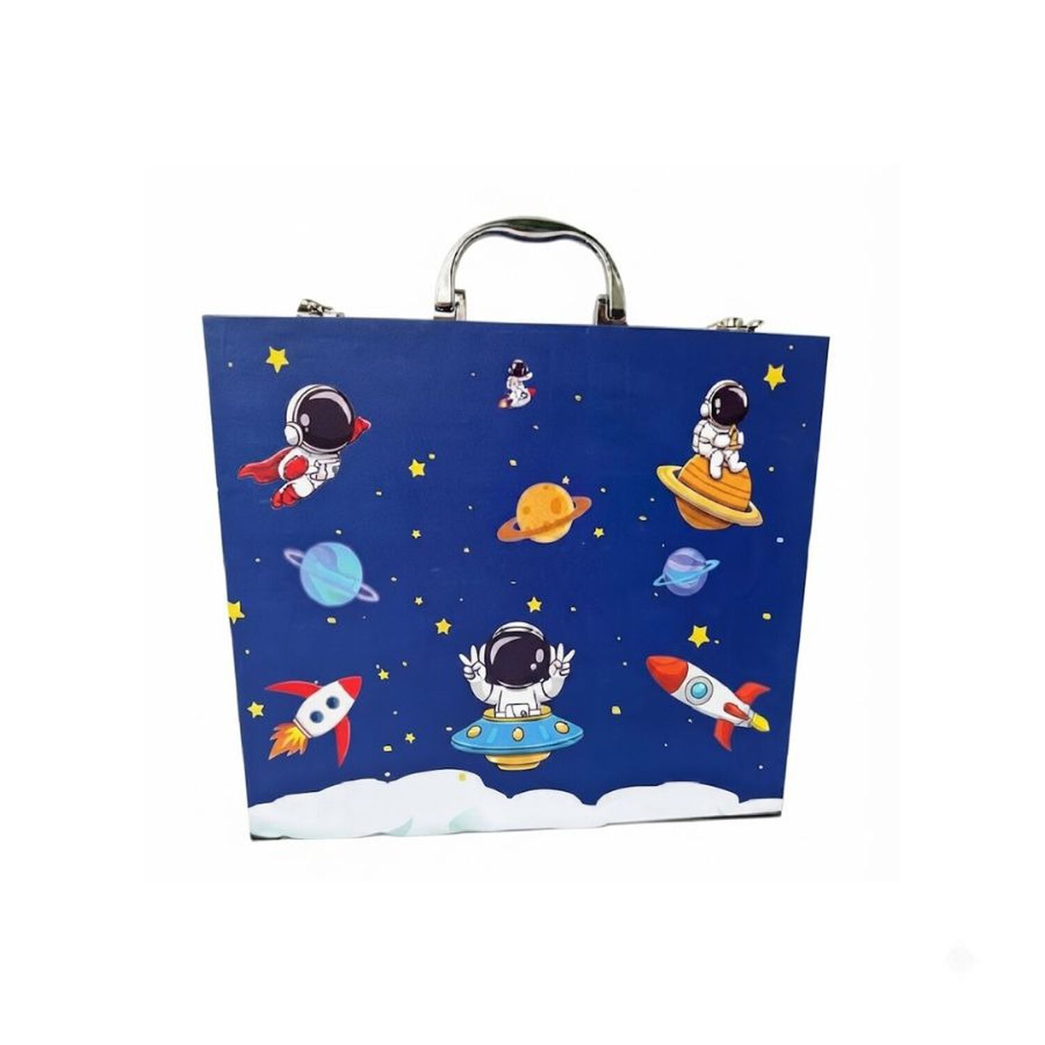 Kit De Dibujo Y Pintura Infantil Malet&iacute;n Astronauta image number 0.0