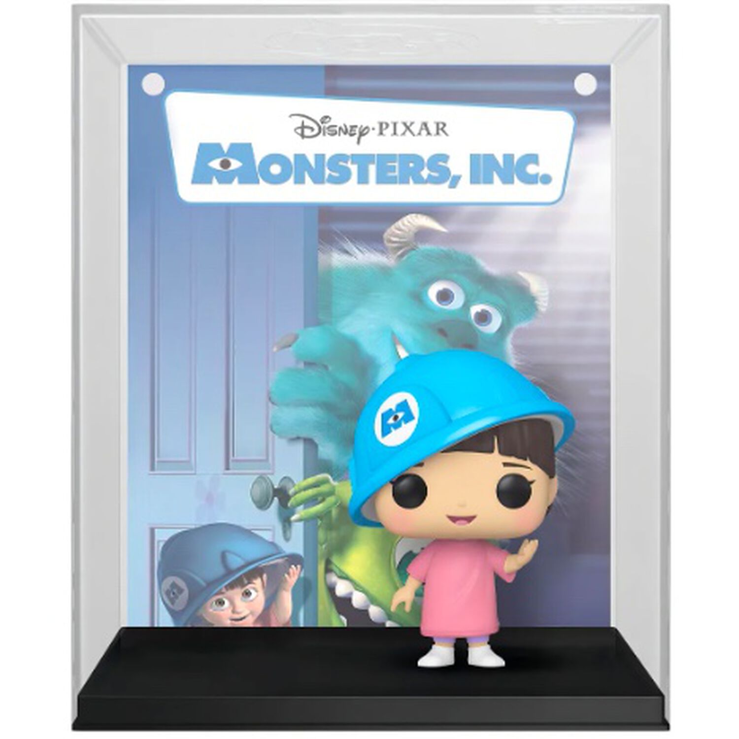 Funko Pop Vhs Covers Monsters Inc Boo Con Casco Disney Pixar image number 1.0