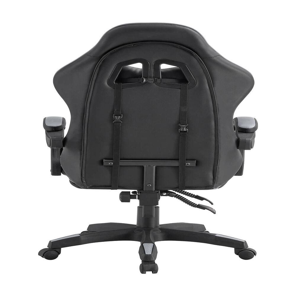 Silla Gamer Pro Tokio Ergonomica Reclinable Color Gris Bmg-17g Arthome image number 4.0