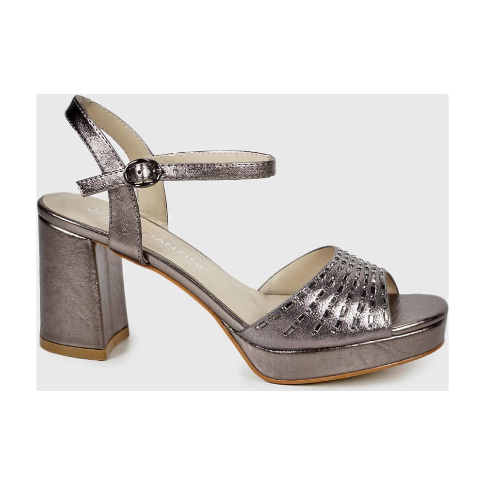 Sandalia Sabirah Plateado image number 1.0