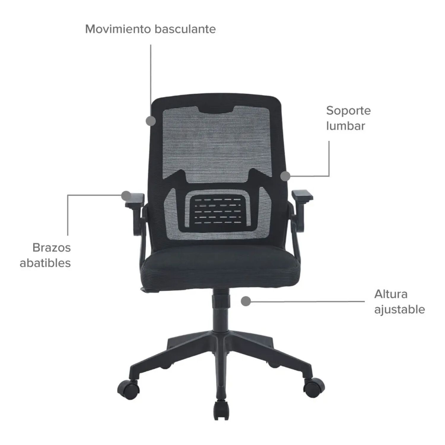Silla Ejecutiva Ergon&oacute;mica Montreal - Confort Y Dise&ntilde;o Para Tu Oficina image number 2.0