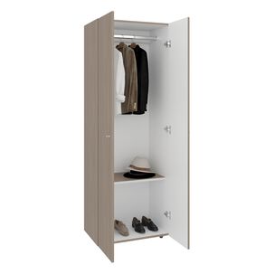 Closet 1 Colgador 2 Puertas 170x60x40,2 Cm