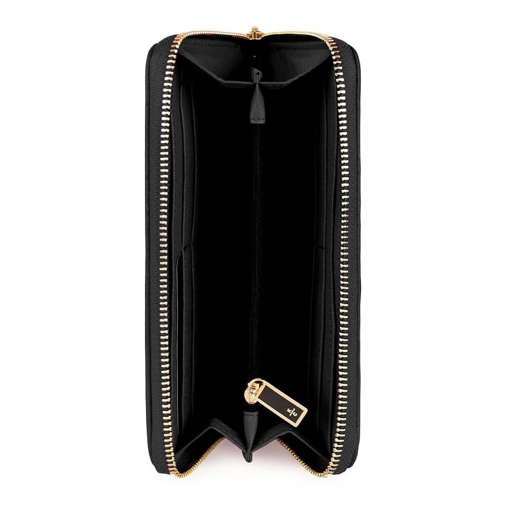 Billetera Mujer Ava Negra Kenneth Cole image number 3.0