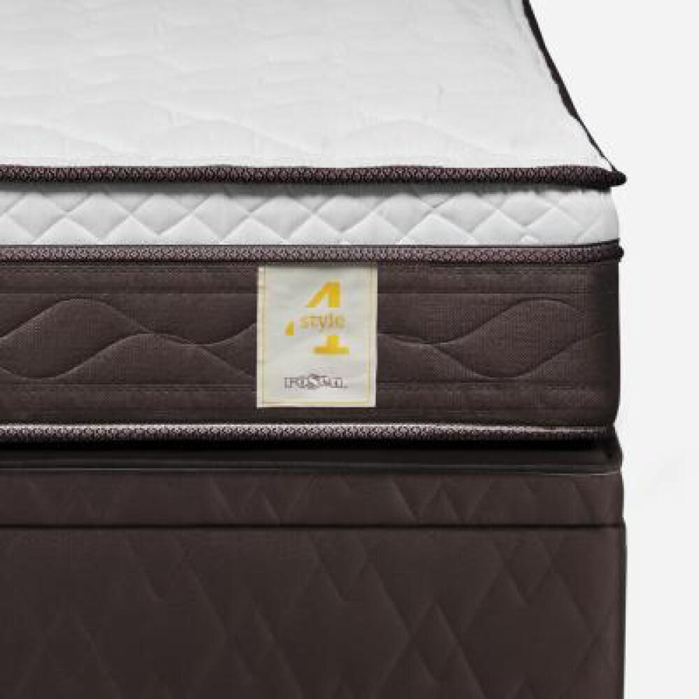 Cama Ba&uacute;l Rosen New Style 4 / 1.5 Plazas / Base Normal + Respaldo Rachel image number 10.0