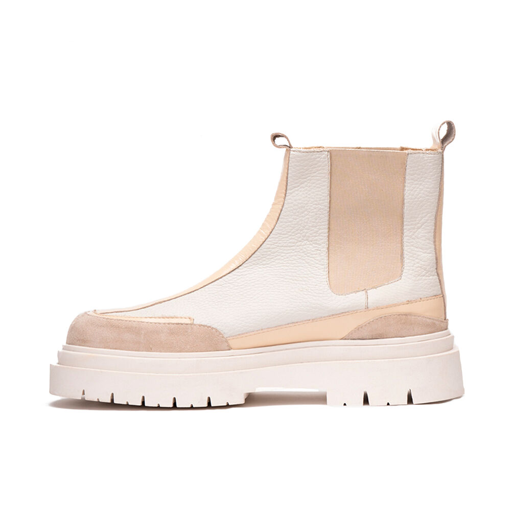 Botín Cuero Gaff Blanco Landazuri image number 1.0