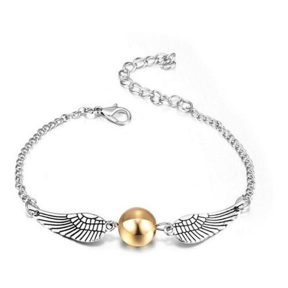 Set Golden Snitch Quidditch Collar + Pulsera Harry Potter image number 2.0