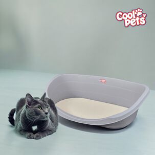 Cama Plastica Para Mascotas Con Cojin S 49x34x23 Cool Pets