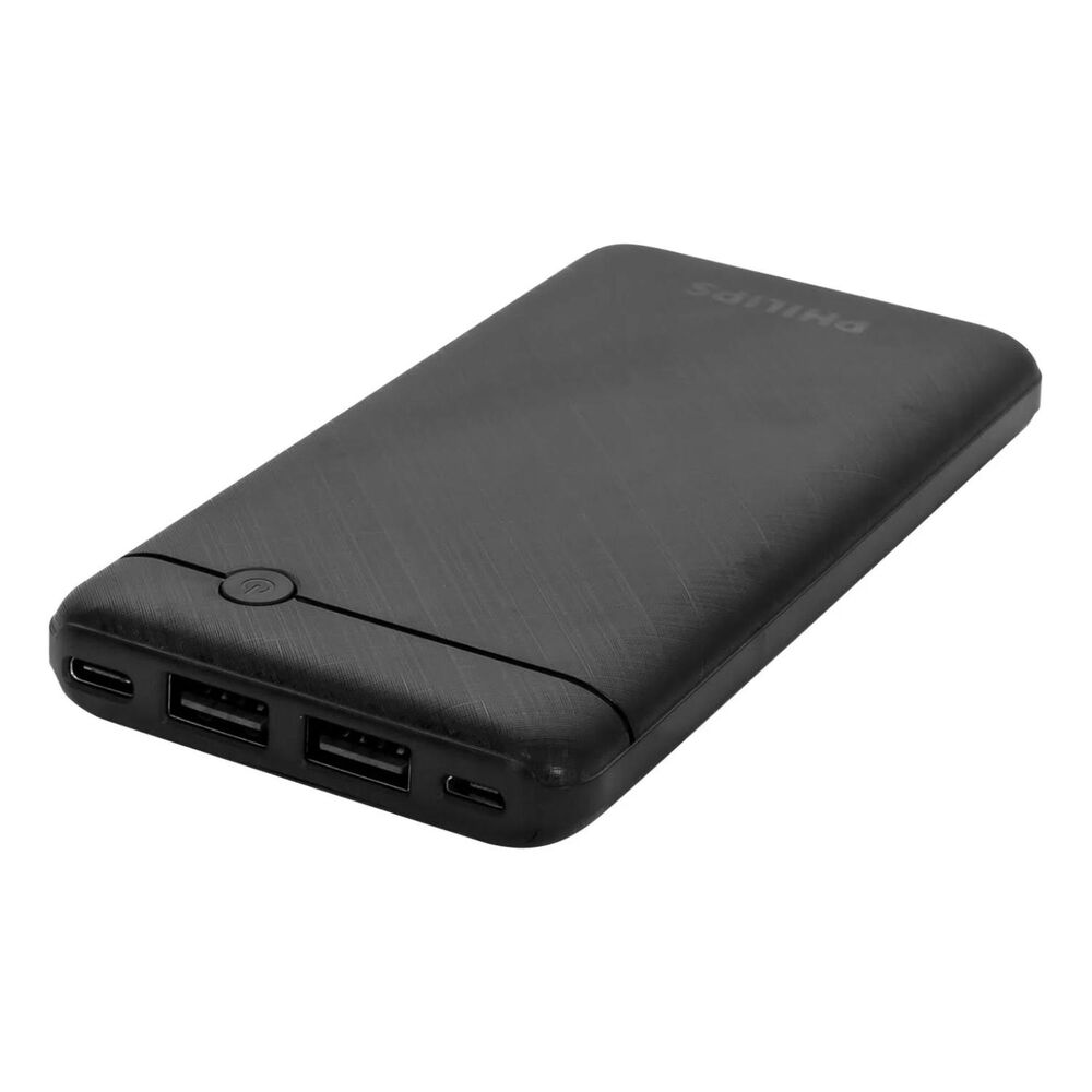 Powerbank 10000mah 2 Usb Carga Rapida Negro P1710cb image number 2.0