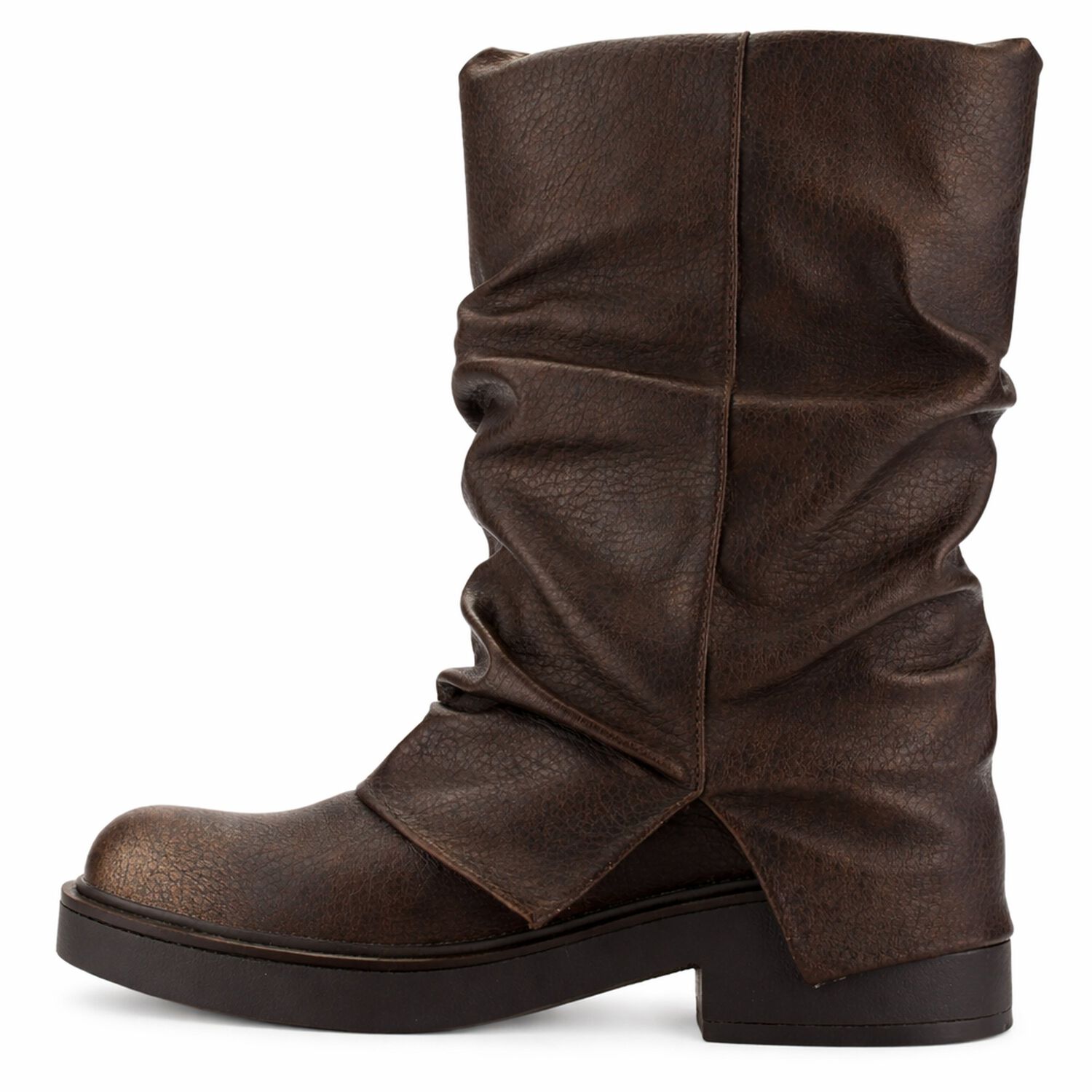 Botin Caf&eacute; Mujer Casual Chalada Biker image number 7.0