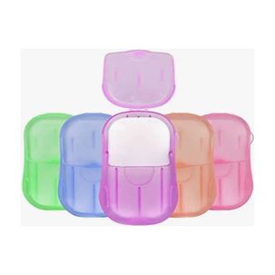 Papel Jab&oacute;n Desechable De Ba&ntilde;o Port&aacute;til De Viaje Para Mano