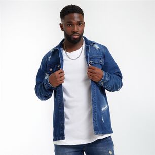 Chaqueta Denim Slim Hombre Rolly Go