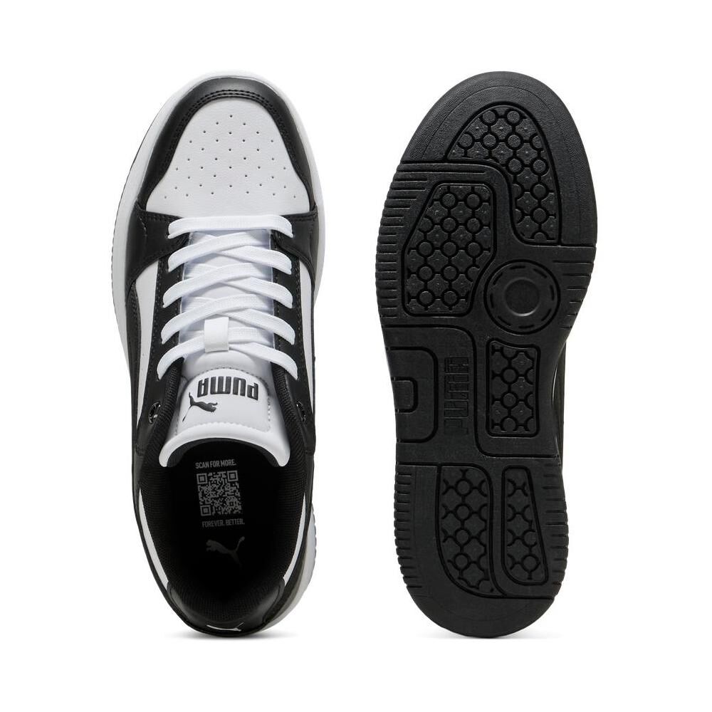 Zapatilla Urbana Mujer Puma Rebound Femme Low Negro/blanco image number 3.0