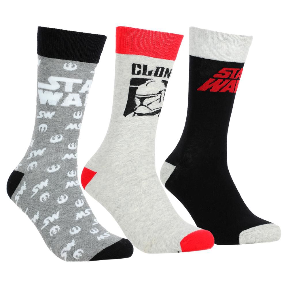 Pack Calcetines Calcetines Hombre Star Wars / 3 Unidades image number 0.0