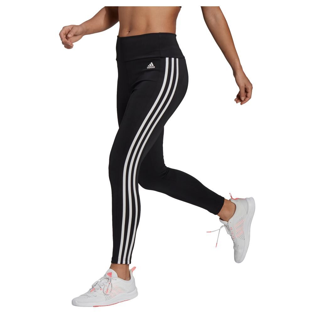 Calza Mujer Adidas High Rise 3-stripes 7/8 Tights image number 0.0