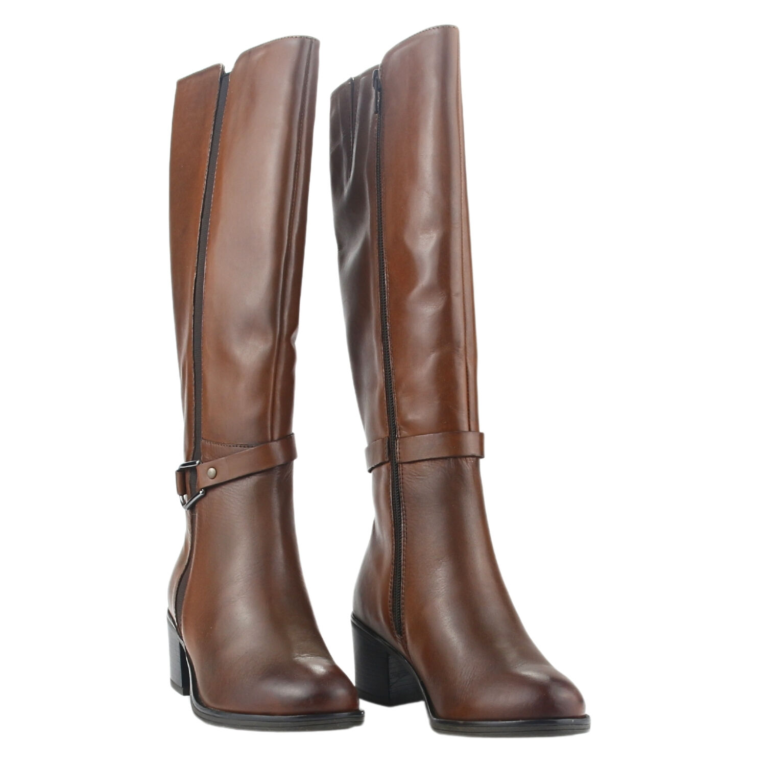 Bota De Cuero Chalada Mujer Palena-1 Caf&eacute; Casual image number 4.0