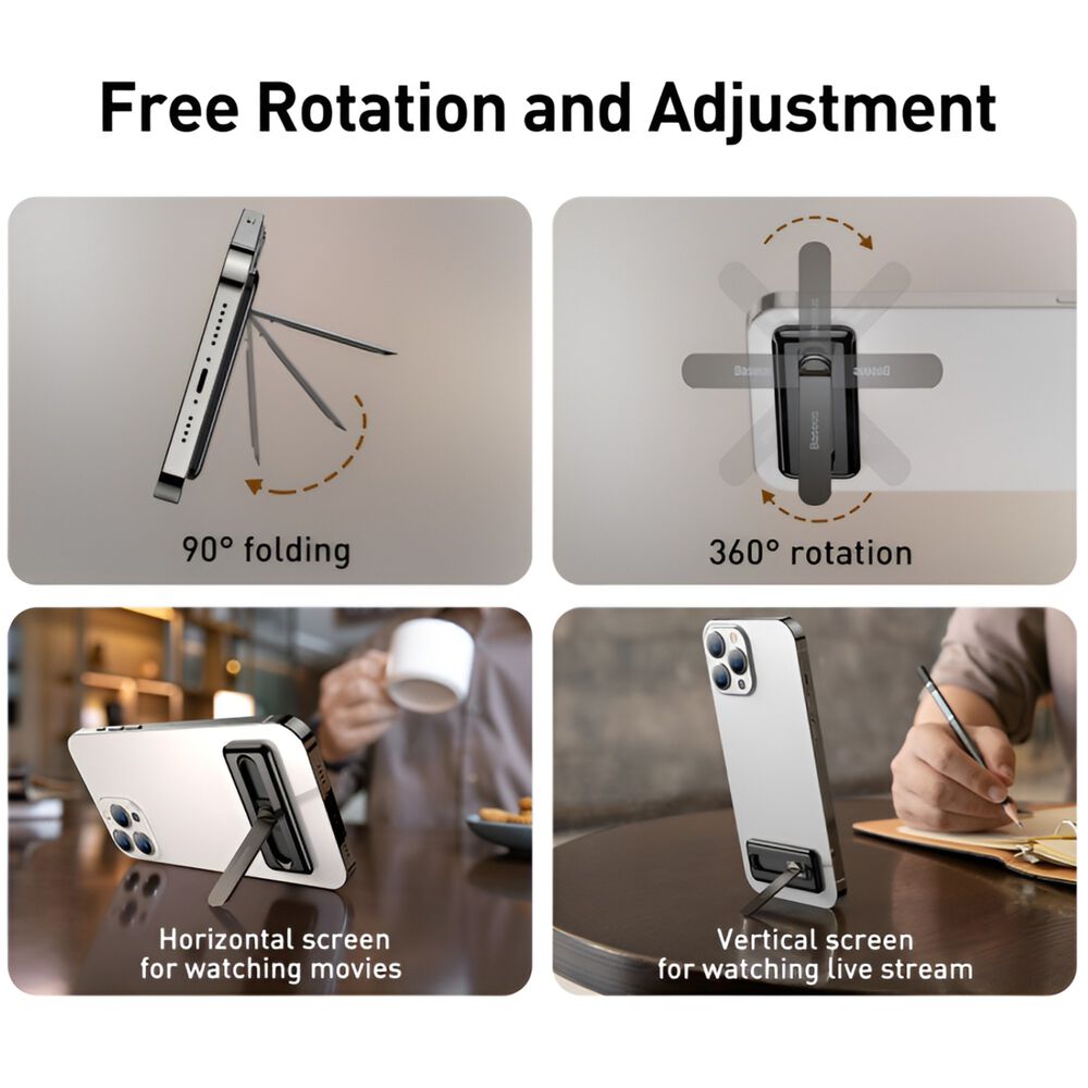 Soporte Reclinable Para Celular Baseus Foldable Bracket Luxz image number 7.0