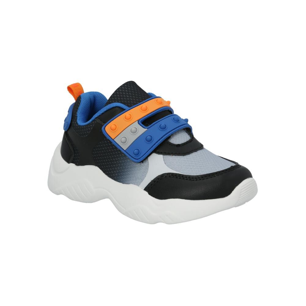 Zapatilla Infantil Niño Calpany Norman Gris/negro image number 0.0