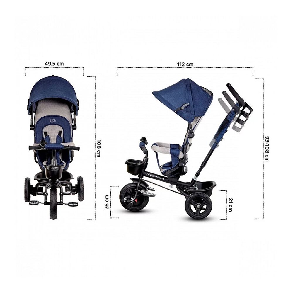Triciclo Aveo Blue image number 11.0