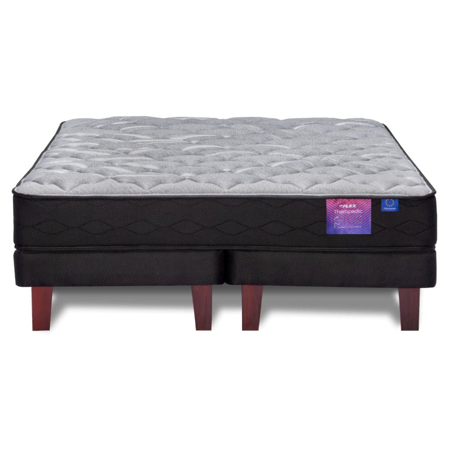 Cama Europea Flex Therapedic Plus / King / Base Dividida image number 1.0