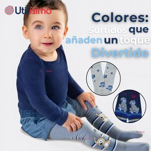 Pack 12 Pantys Algod&oacute;n Primera Capa Ballerina Beb&eacute; Ni&ntilde;o