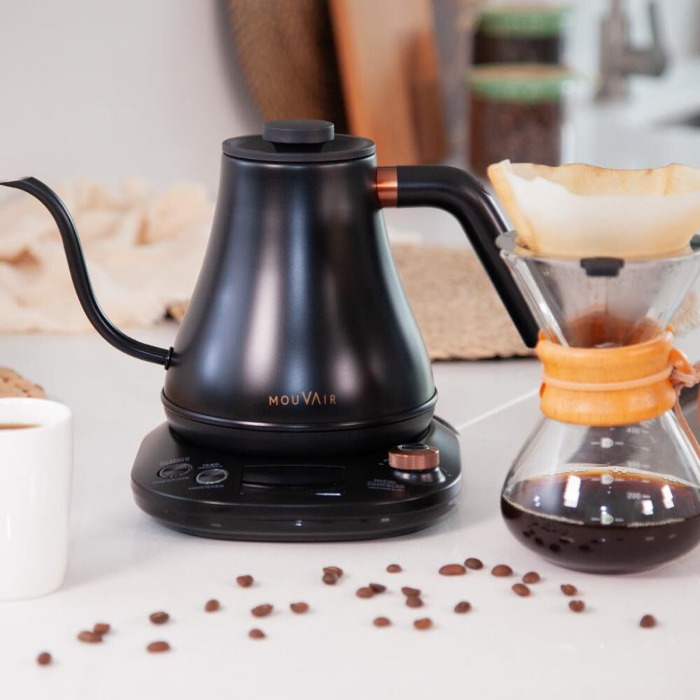 Hervidor Eléctrico Con Control De Temperatura Inteligente Cuello Cisne Mouvair Swan image number 8.0