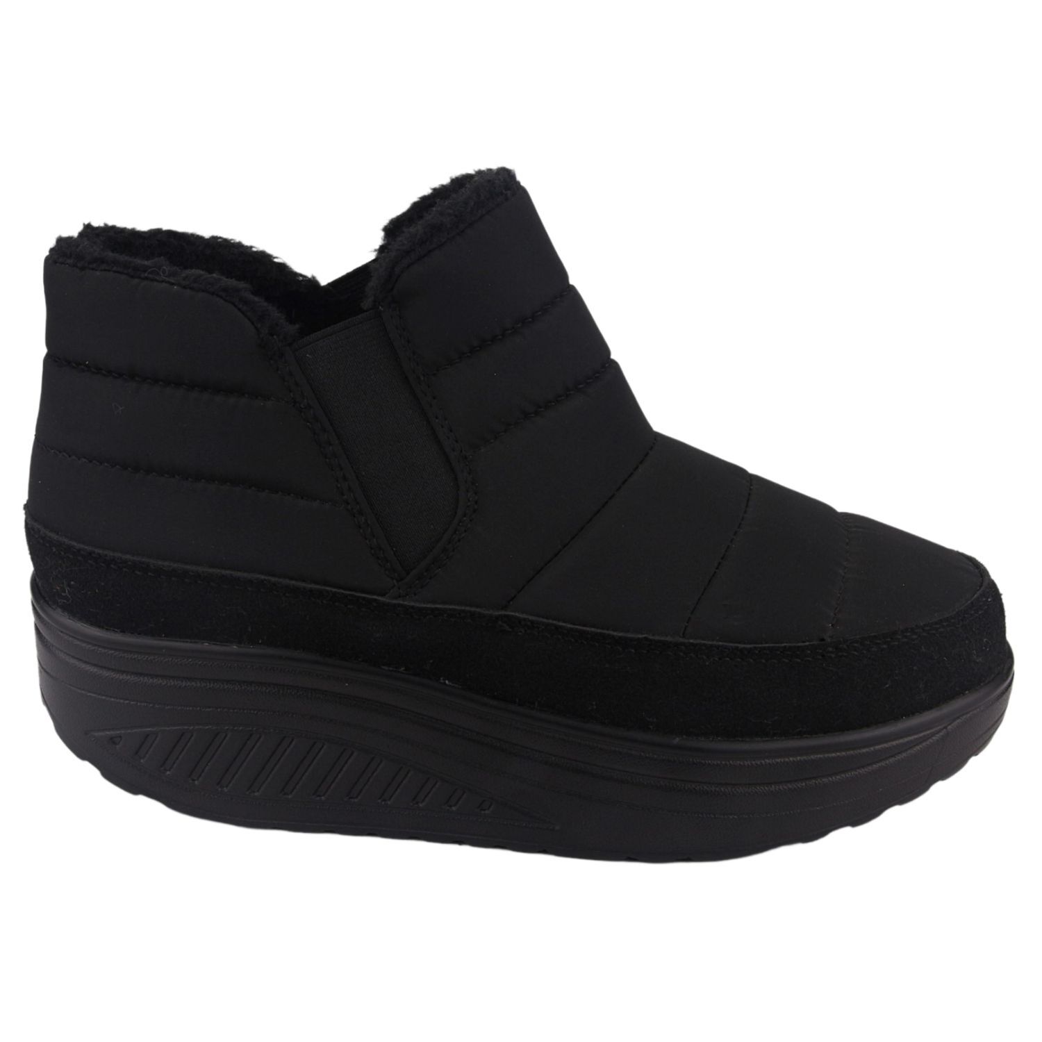 Botin Funway Mujer Tija-36 Negro Casual image number 0.0