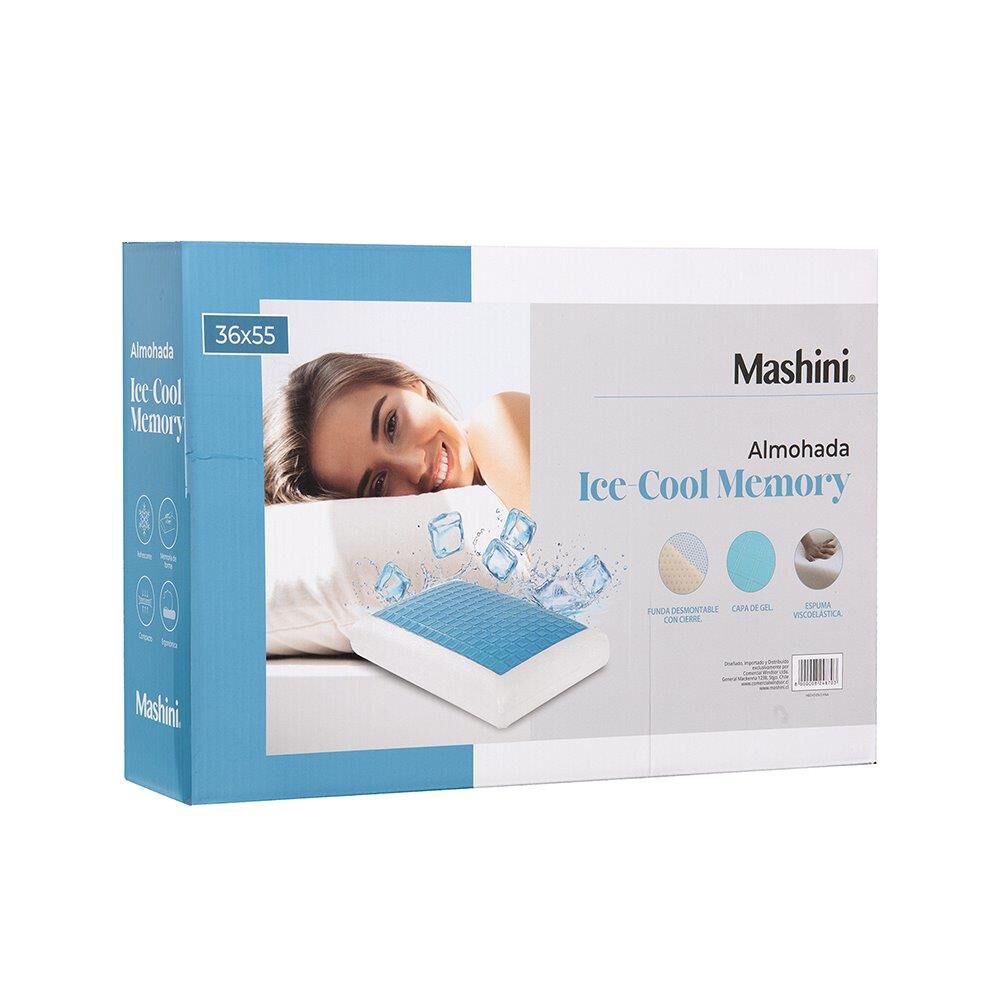 Almohada Ice Cool Memory Foam 55x36x11 Cm image number 2.0
