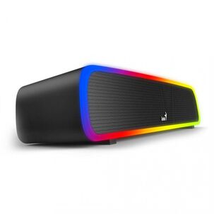 Barra De Sonido Rgb Con Bluetooth Genius 200bt Lightning Pro
